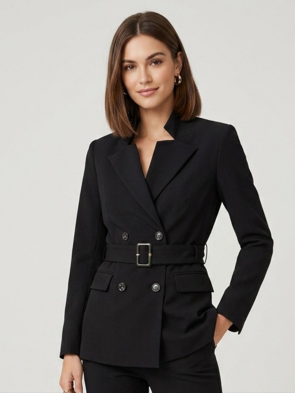 Revamped Double-Breasted Blazer